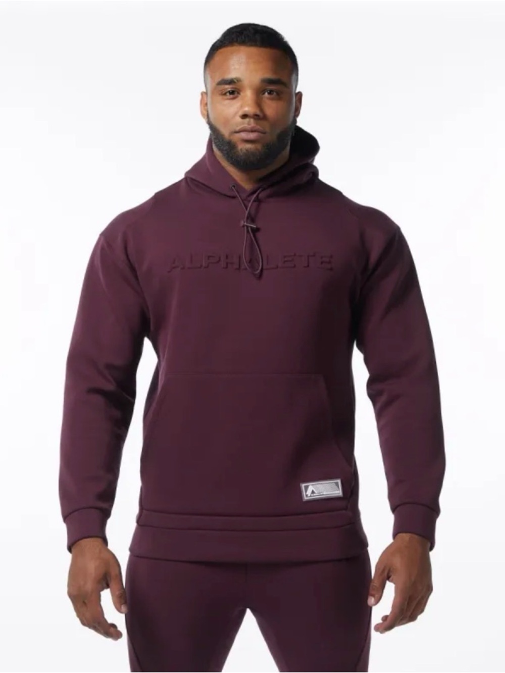 Alphalete - ELMTS Fitted Hoodie Pullover Sweatshirt